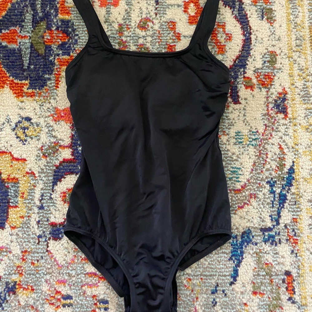 Lands’ End Black Swimsuit